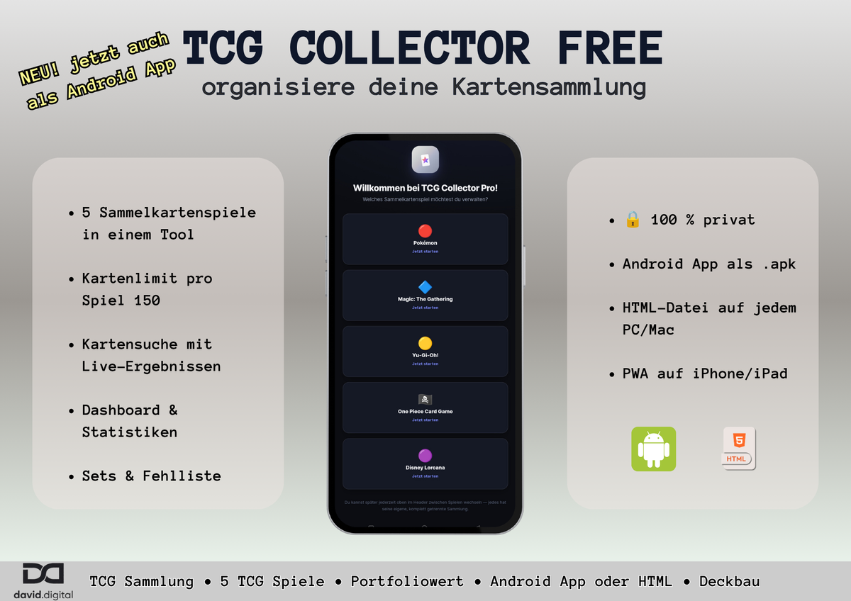 TCG Collector Free