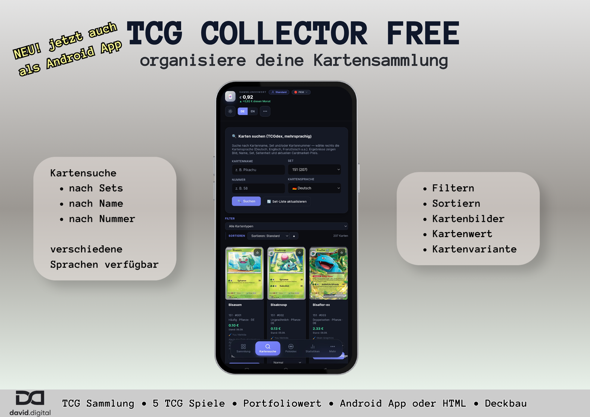 TCG Collector Free