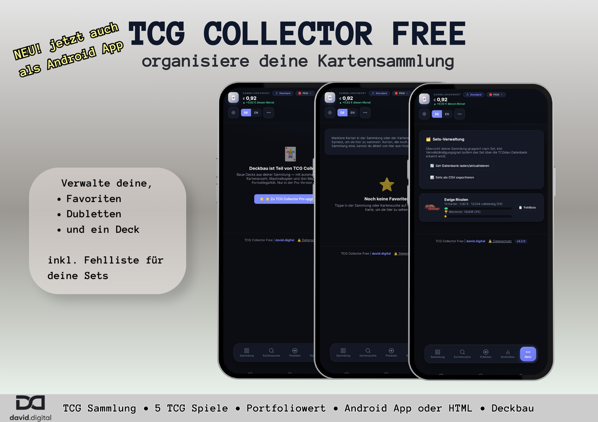 TCG Collector Free